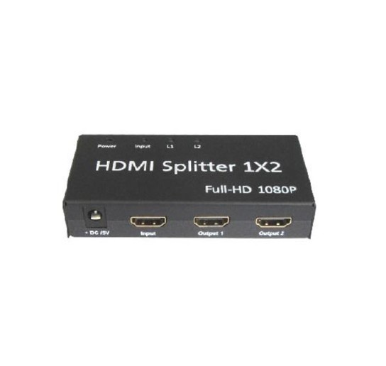 Разветвитель HDMI с 2 портами и усилителем, поддержка 3D, 4K x 2K