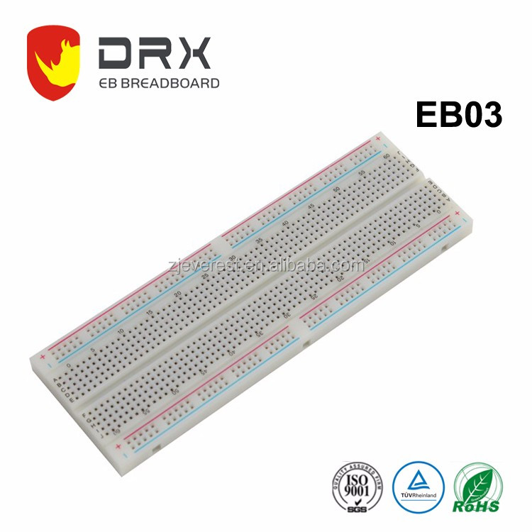 Experiment Testing Breadboard 830 tie points