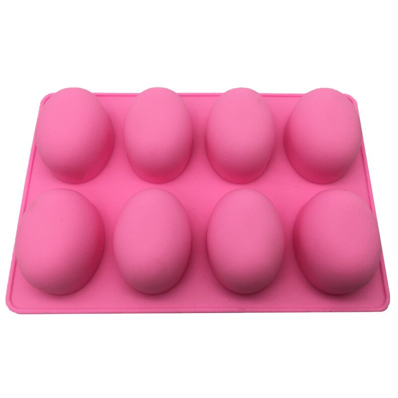 DIY Soap Mold Silicone Oval Shaped Soap Making Mold Silicone for Soap