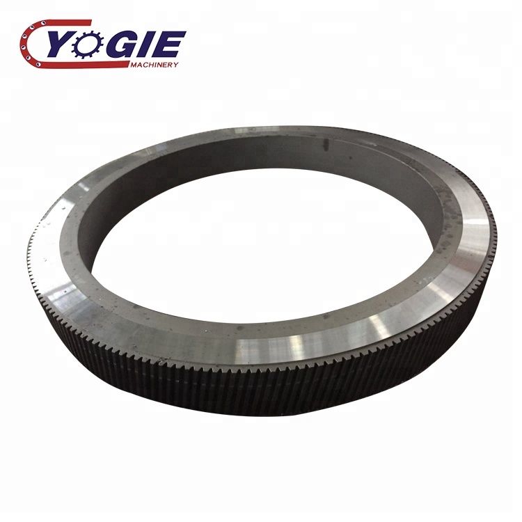 Large size ZG35CrMo Spur Internal Outer Spline Ring Gear