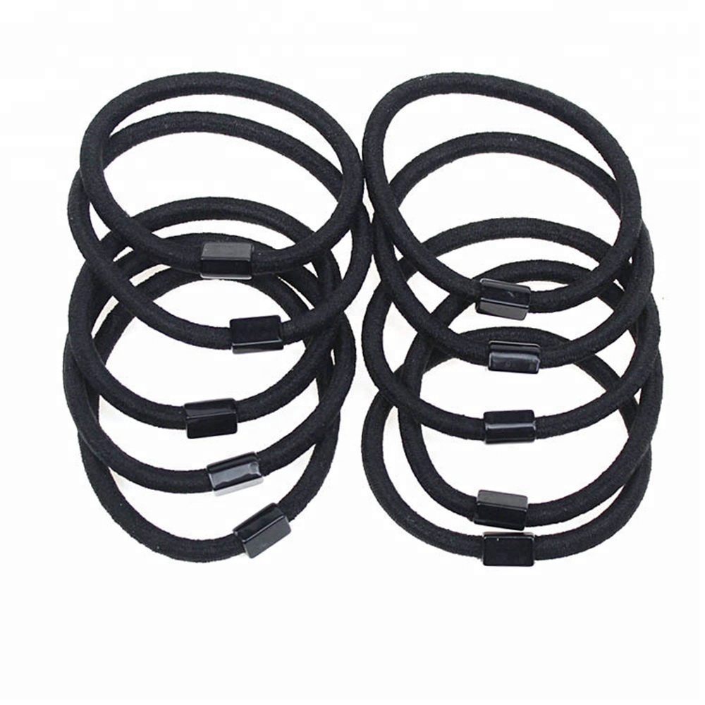 Тонкие женские аксессуары для волос черный headrope ponytail держатель резинки для волос