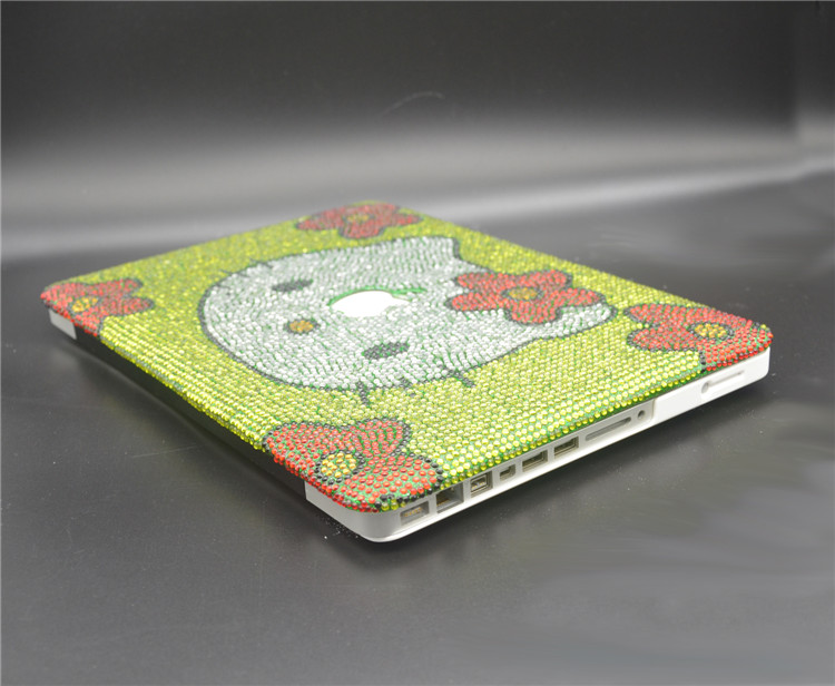 Заказной CZ Алмазный bling Жесткий Чехол для Apple Macbook Pro 13 с сенсорной панелью