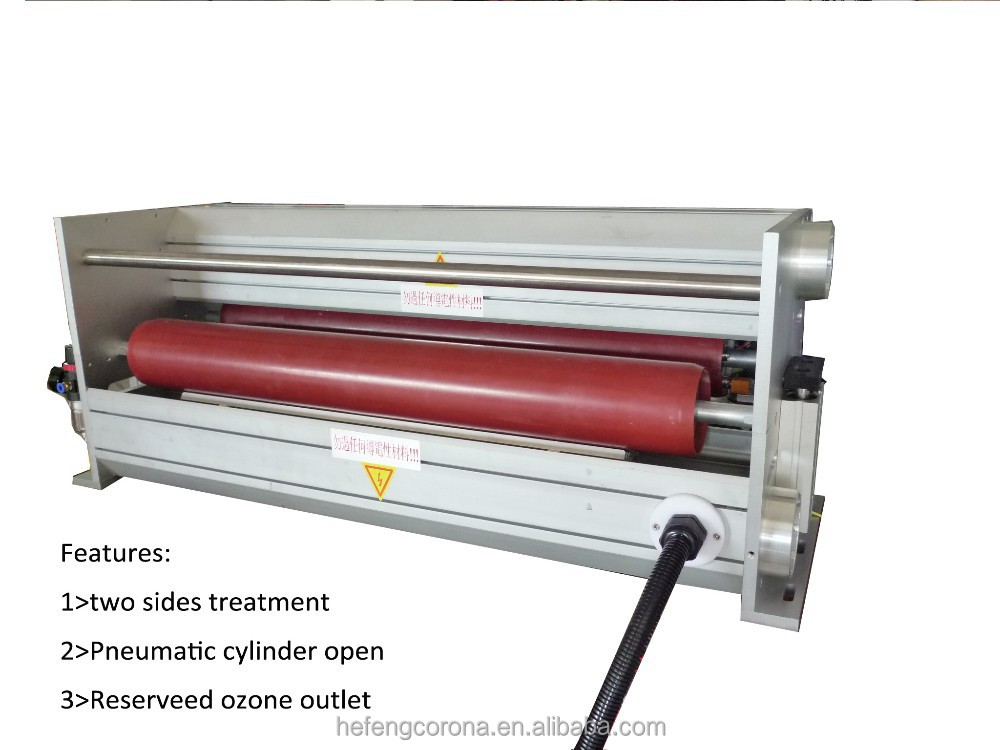 Модификация поверхности плазменной коронавирующей машины для HDPE,LDPE,PVC,PET пленки