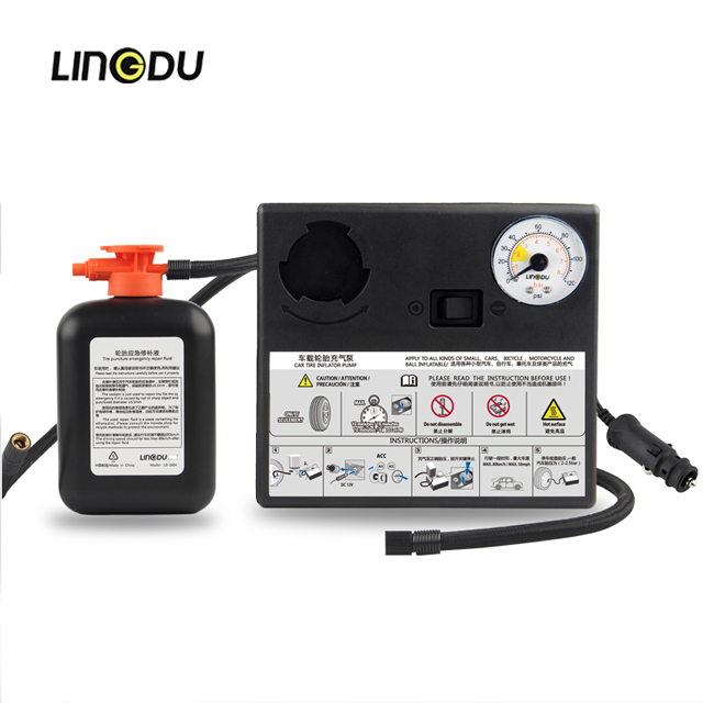 High Quality DC 12V with CE RoHS certificate Mini Electric Car Tyre Air Pump