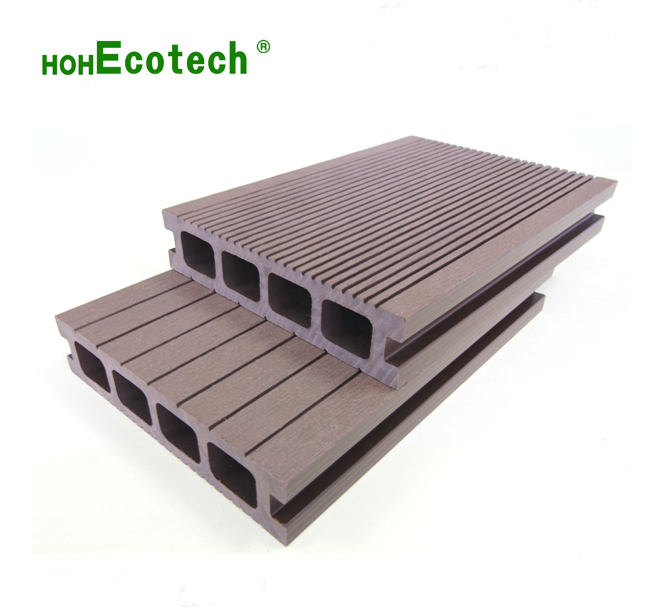 Eco-friendly composite decking flooring boards for terraces