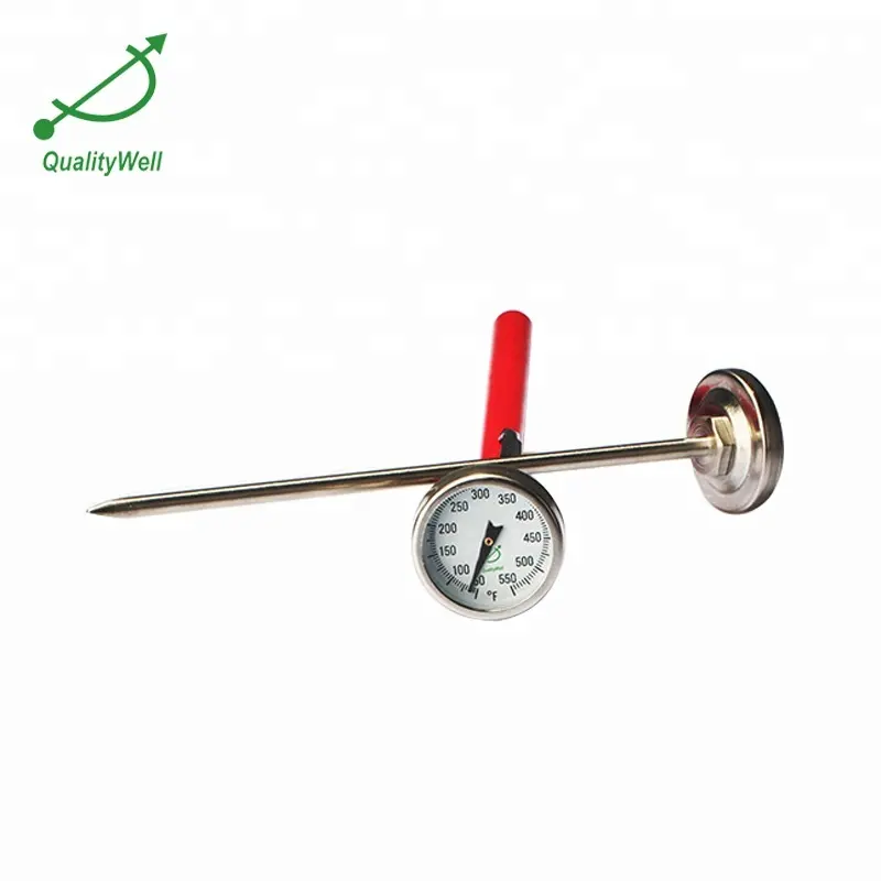 Custom household bbq bimetal oven/meat thermometer for sell