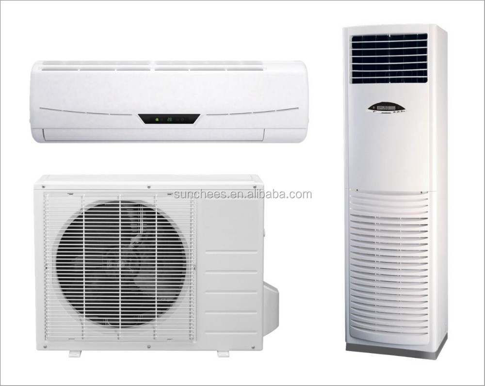 18000btu 24000btu солнечный кондиционер, раздельные солнечные кондиционеры переменного тока, комната постоянного тока 55, солнечная энергия 60 в, 5 лет, только 3 года охлаждения