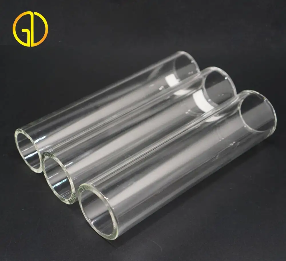 high quality Large Diameter Borosilicate Pipes Glass Tube