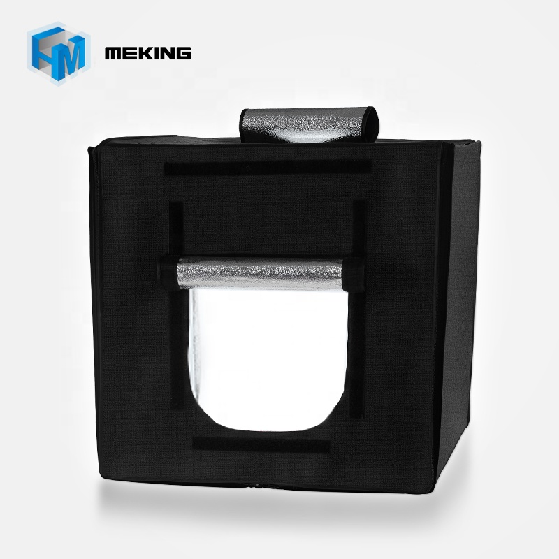 Светодиодный софтбокс для фотостудии Meking 60x60 см, световая палатка для фотосъемки, световая палатка для фотосъемки