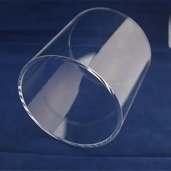 Quartz glass cylindrical tube,Big sizes of Short ring shapes clear quartz tube,Short cutting quartz tube,