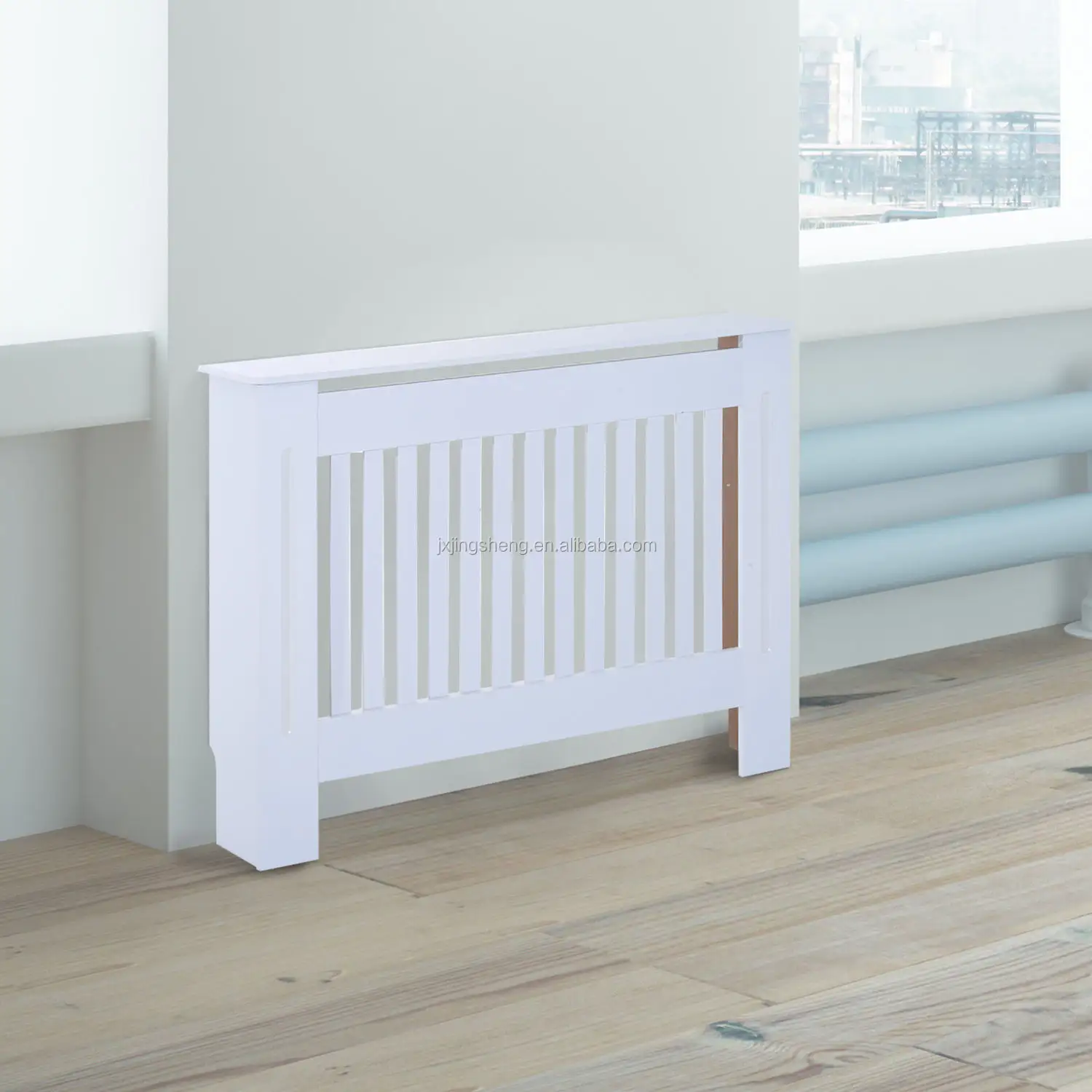 Home Decoration Furniture Painted MDF White Modern Radiator Cover