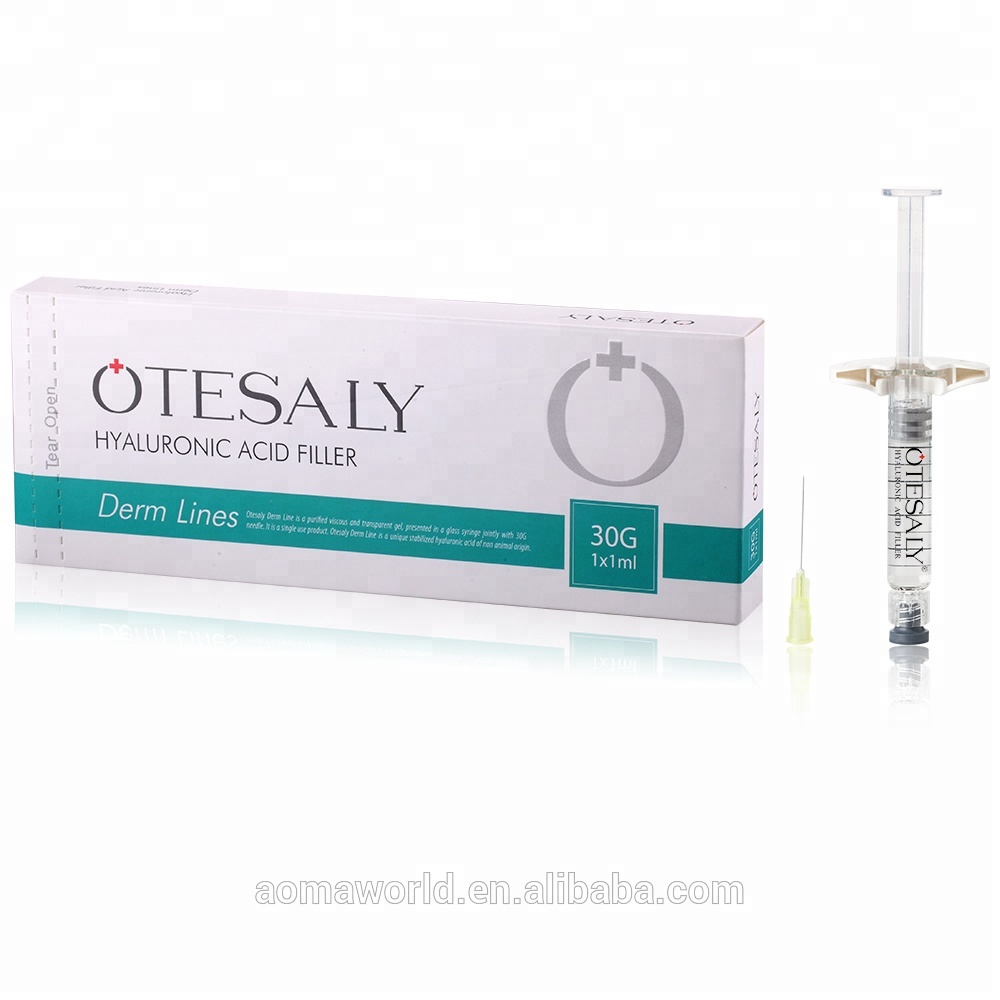 Одобрено CE Otesaly 1 мл derm Корейская кислота хиалуроновый выбор для линии губ и штрафов