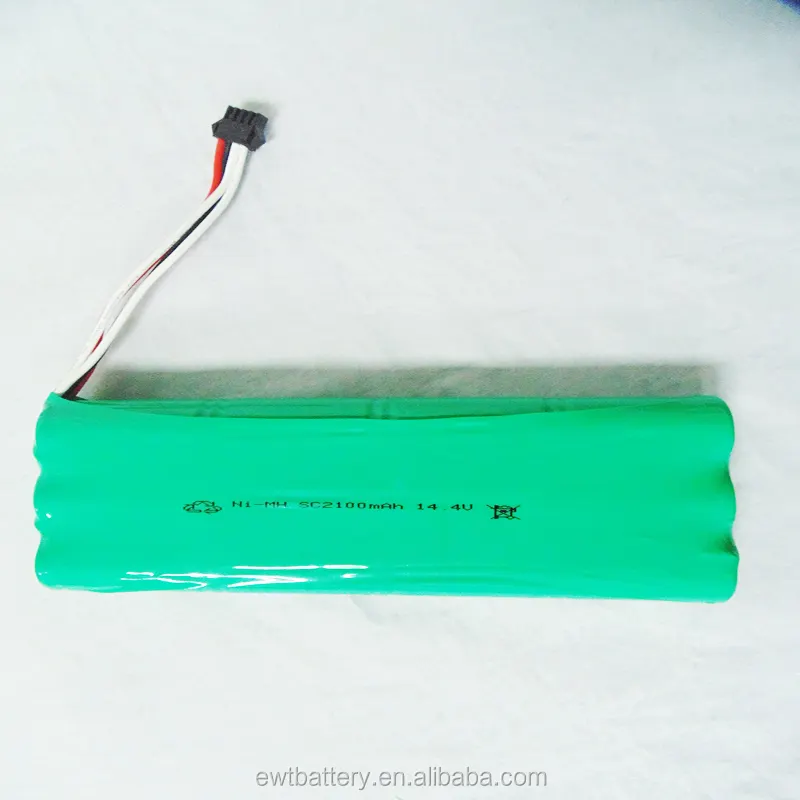 Hot sale ni-cd NIMH 7.2V 10.8V 14.4V SC aa 1000mah 380t robot battery pack for sweep/mopping robot cleaner battery