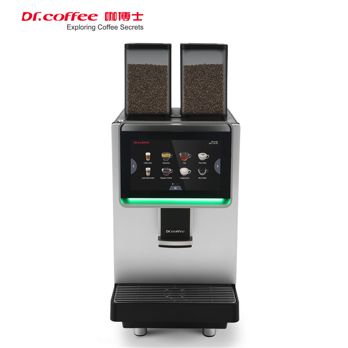 Silver color 220V Fully automatic coffee machine espresso coffee maker