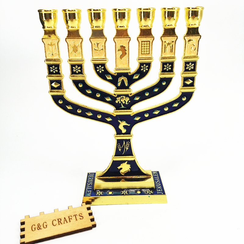 Христианские подарки Menorah модель