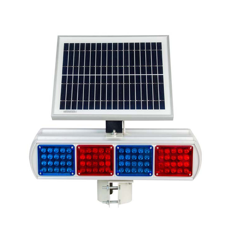Warning light burst Road Safety Solar Warning LED Street Traffic Signal Light/Outdoor Led Warning Light
