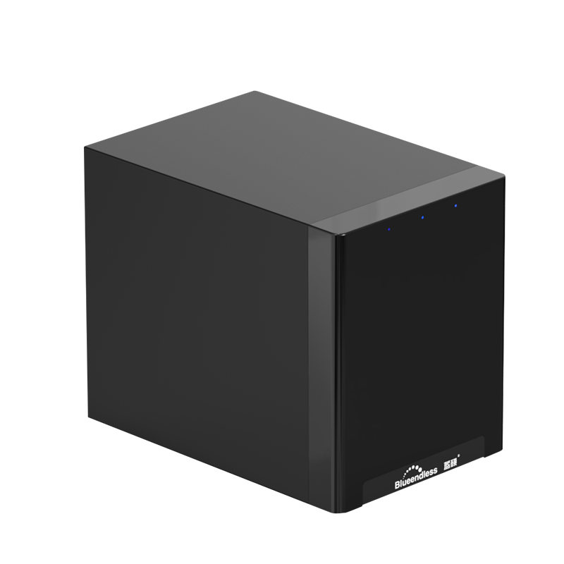 Сетевое хранилище NAS Тип c 2 Отсек HDD Nas корпус сервера гигабитный подходит для 3,5 жестких дисков 2 отсека корпус nas