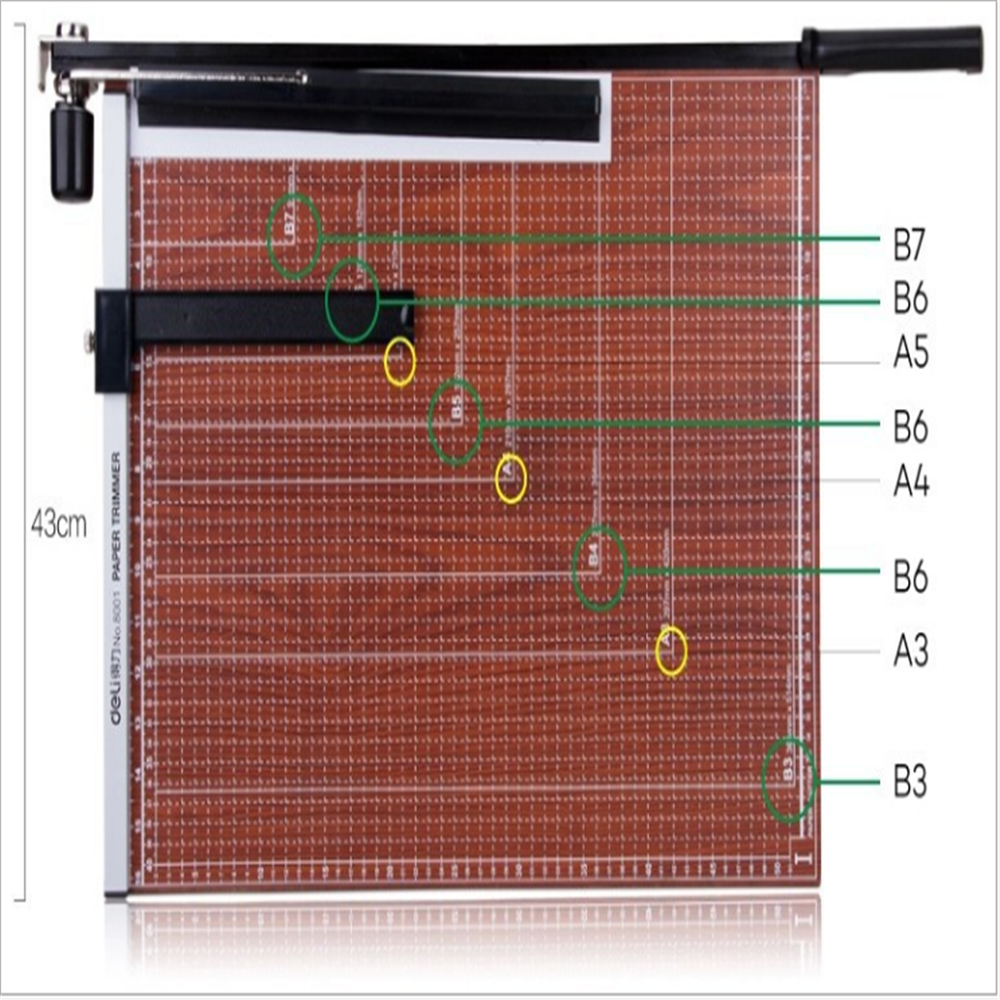 Deli 8013 Metal Paper Trimmer paper cutter