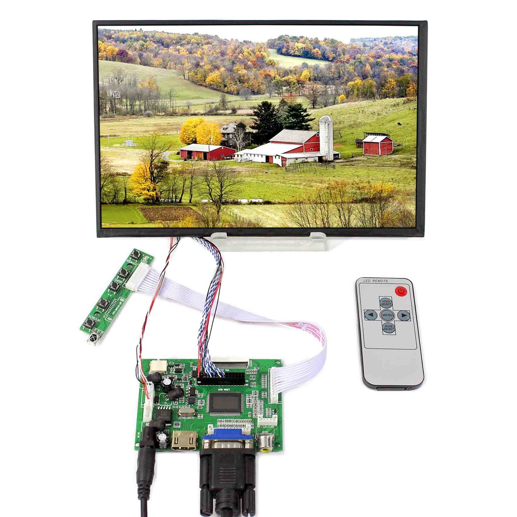 10,1 дюймов M101NWWB 1280X800 ЖК-экран работать с HD MI VGA + 2AV lcd-плата контроллера VS-TY2662-V1