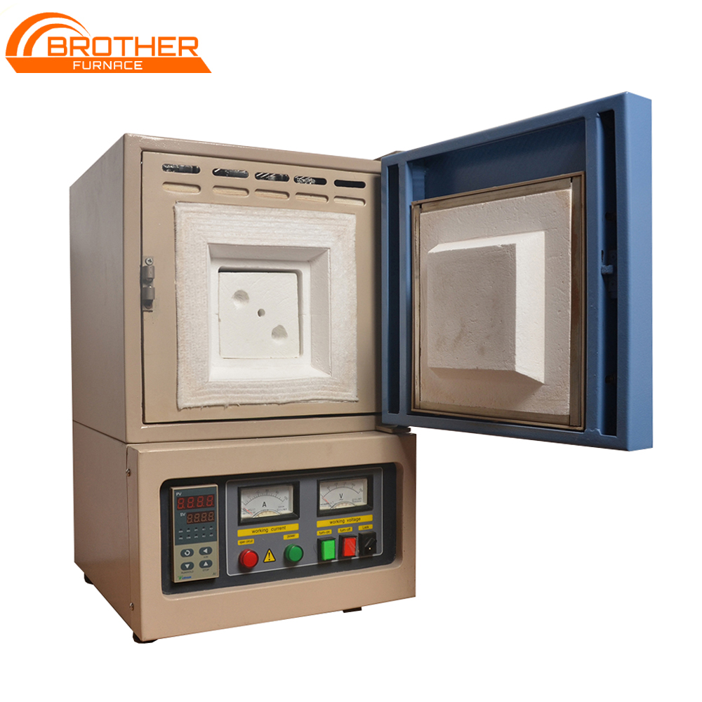 1100C 1600C 1800C миниатюрная камерой для спекания, отжига, лабораторная термообработка, электрическая муфельная печь