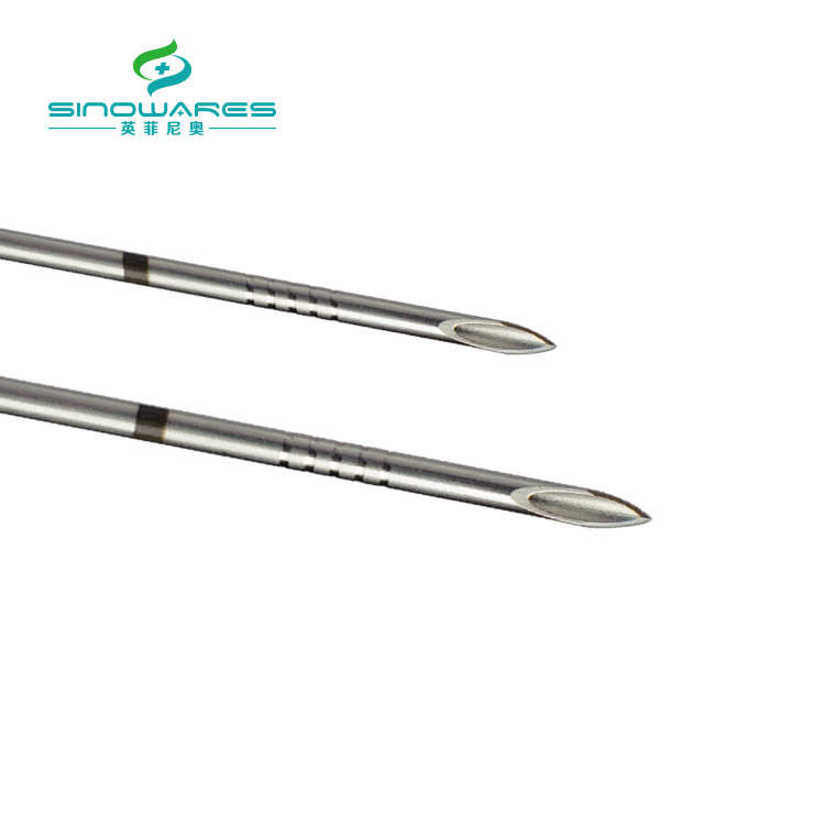 Подгонянная нестандартная игла Cannula Medicla с маркировкой лазера