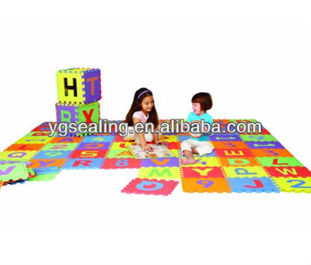 PIDEGREE Edu-плитки 36 шт. 6x6 футов игровой коврик, буквы и цифры набор