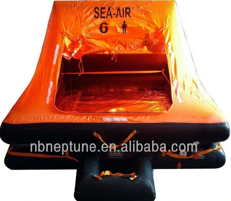 Iso 9650 solas b pack спасательный плот 6 человек