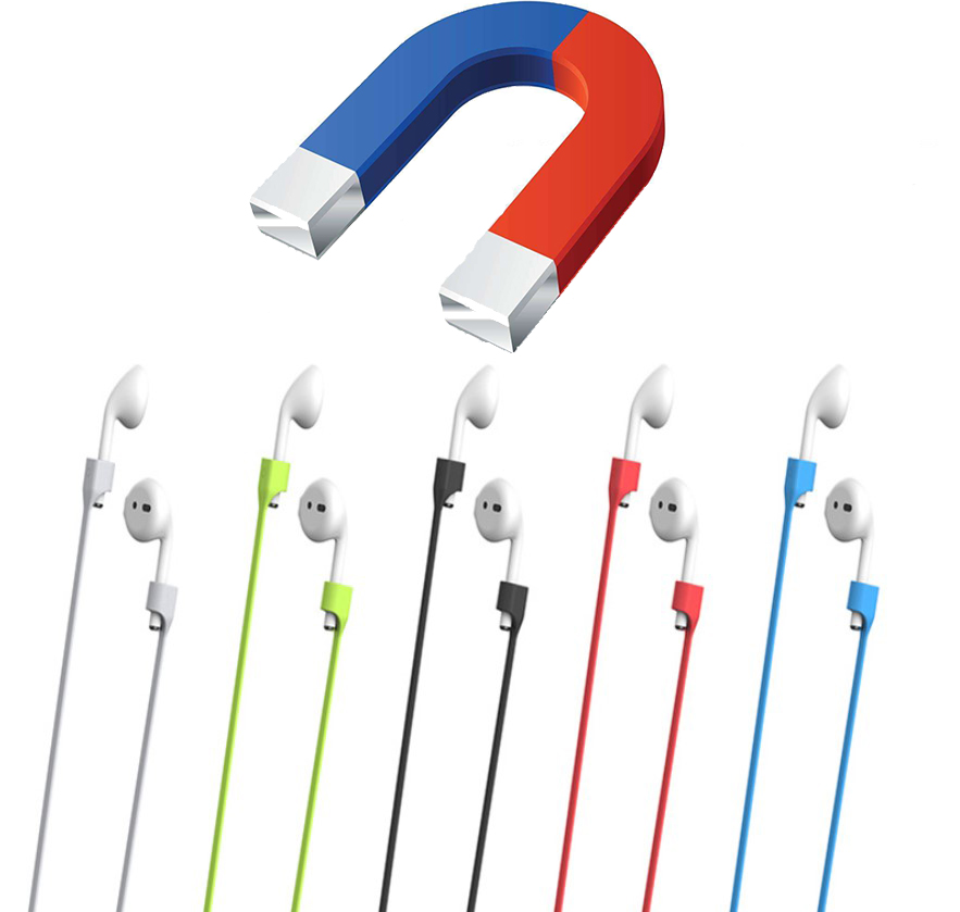 Ремешок для Airpods с магнитным силиконовым ремешком для Apple Airpods