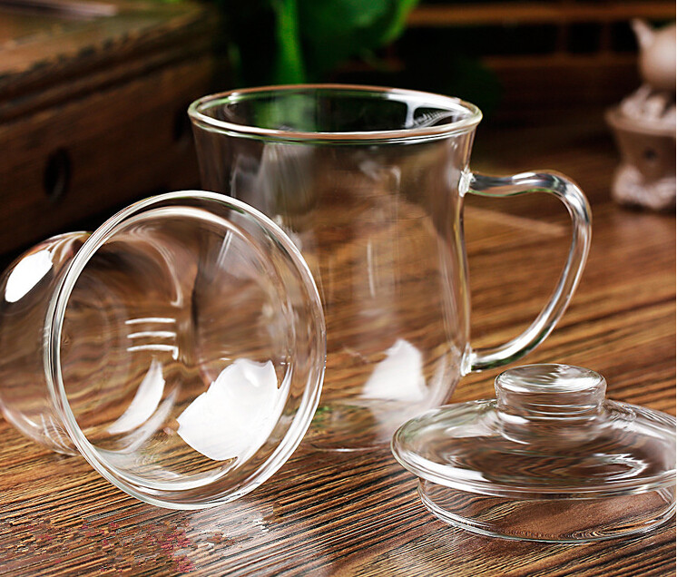 Glass Tea Maker Chinese Tea Cup With Tea Strainer Infuser