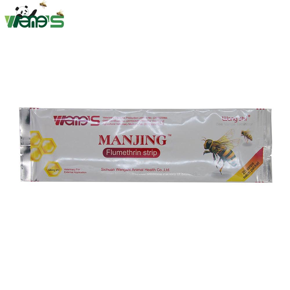Wangshi Manjing Flumethrin полоса varron клещей убийца пчеловодства лекарство