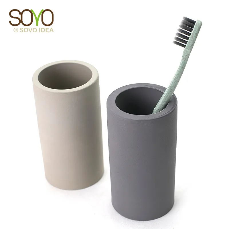 Factory Wholesale Anti-Bacterial Mould Proof Water Absorption Diatomite Toothbrush Holder