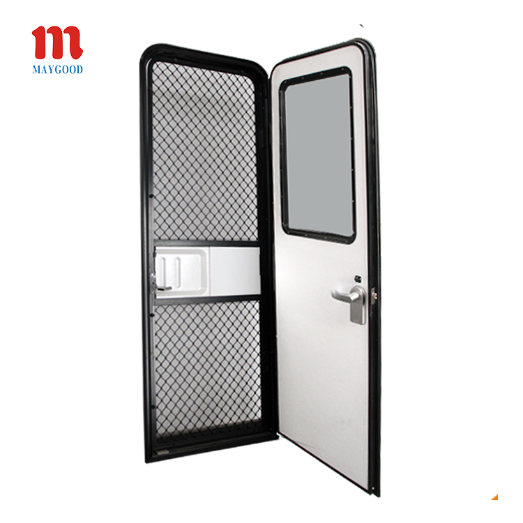 MAYGOOD16RD 620*1800 мм входная дверь для автофургона, входная дверь для автодома, входная дверь с Каплевидным прицепом