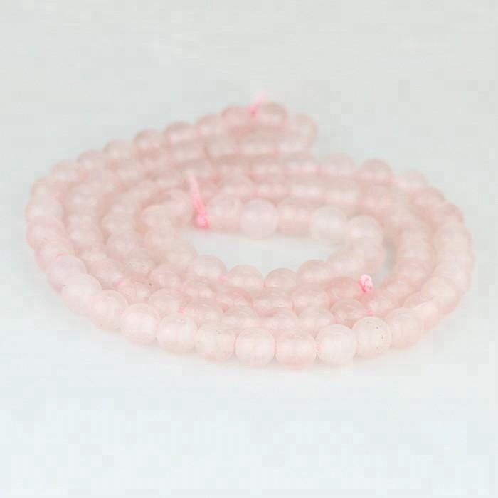 Новое поступление ювелирных изделий Miss jewelry, Бусины Из Натурального Розового Кварца для изготовления ювелирных изделий