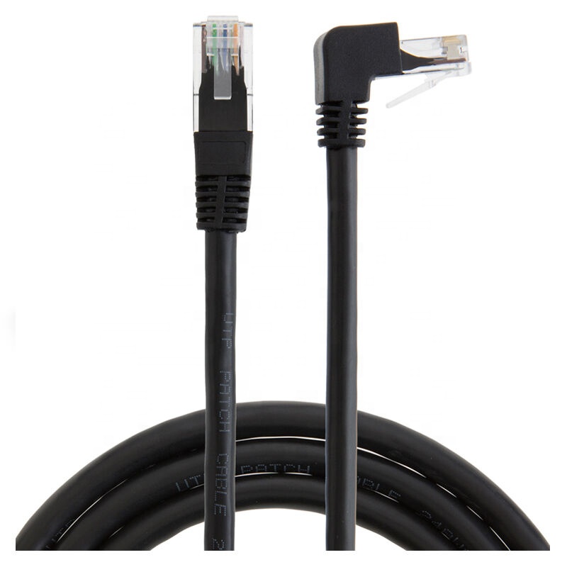 XL-700R6 патч-корд кабель 90 градусов cat6 8p8c rj45 прямоугольный