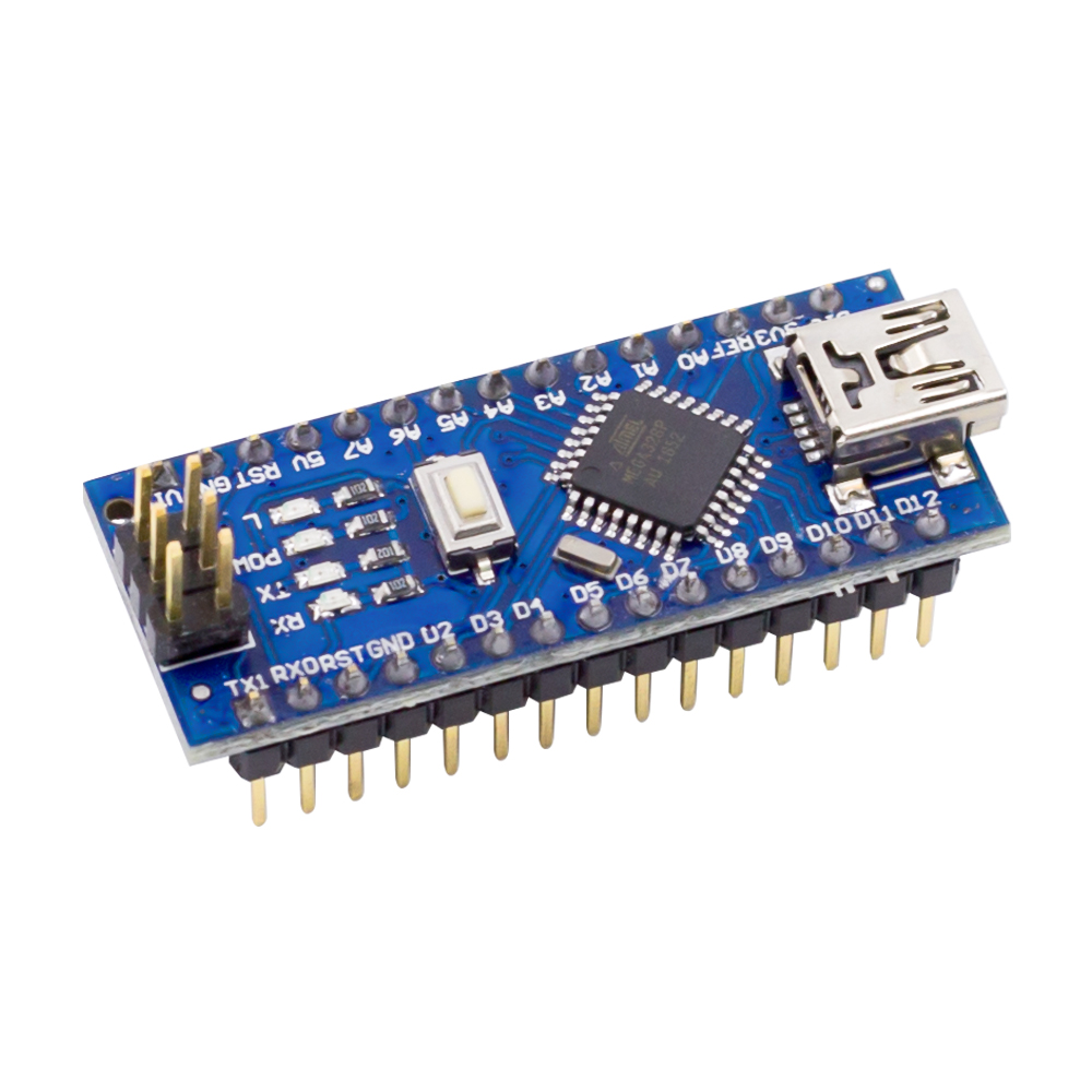 Плата контроллера Nano 3,0 ATmega328P CH340, USB-драйвер с кабелем