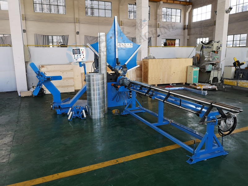BYFAN galvanized steel spiral ducting maker
