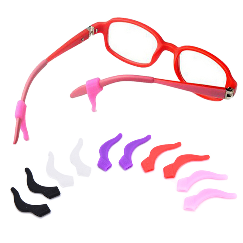 Anti Slip Temple Holder Spectacle Silicone Glasses Ear Hooks Tip Eyeglasses Grip