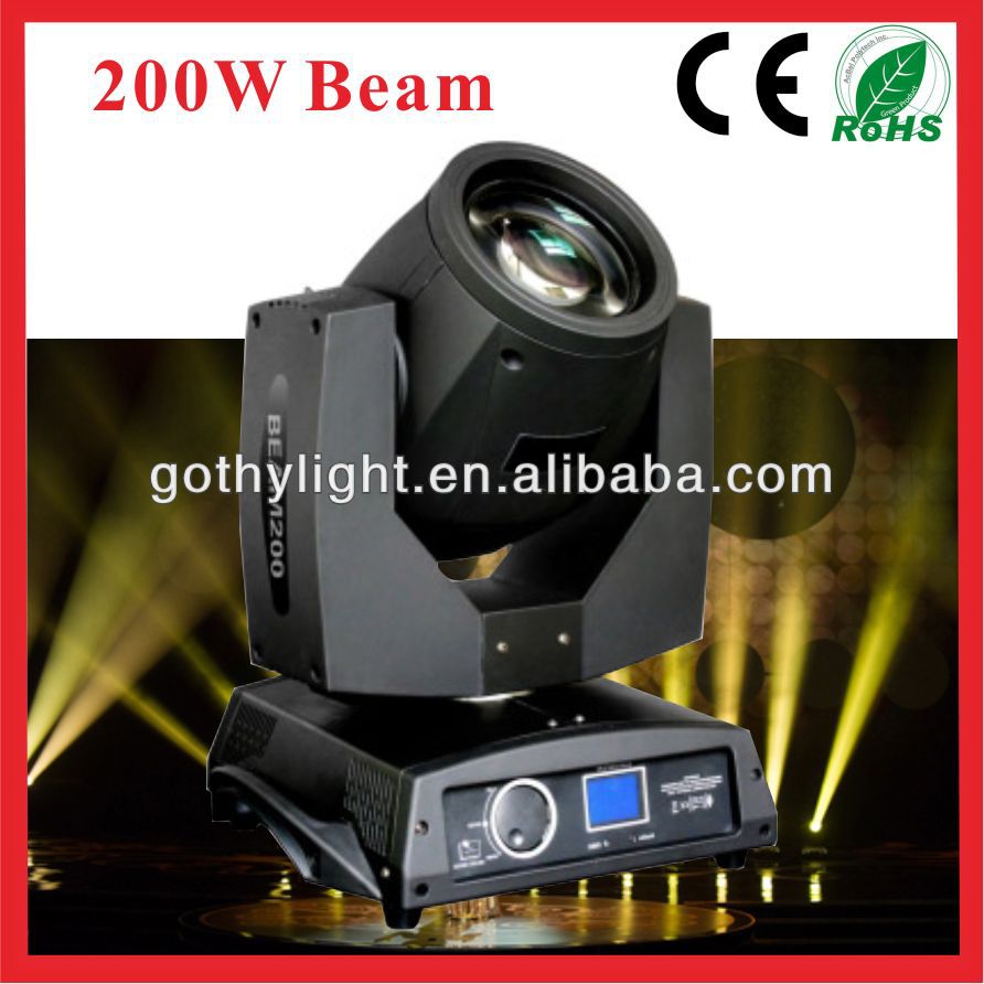 gothylight 200w двиёущихся голова луч света