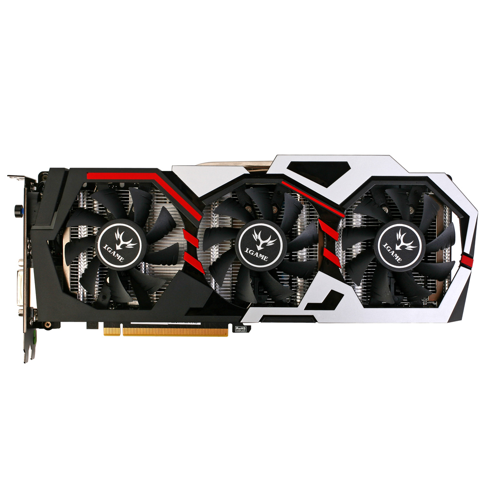 Красочные GTX iGame 1060 6GD5 192bit игровая видеокарта C3312