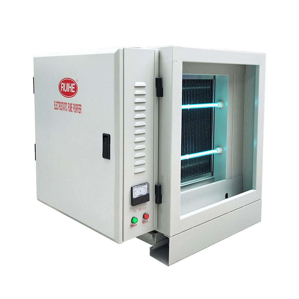 DR AIRE 98% Fume Removal rate Commercial Air Device For Kitchen Smoke Suction