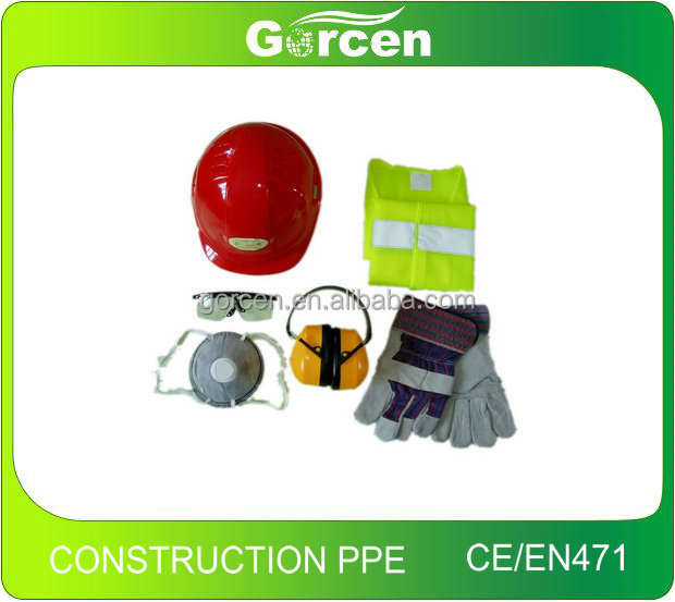 GP3001Construction СИЗ строительной техники безопасности оборудования СИЗ комплект