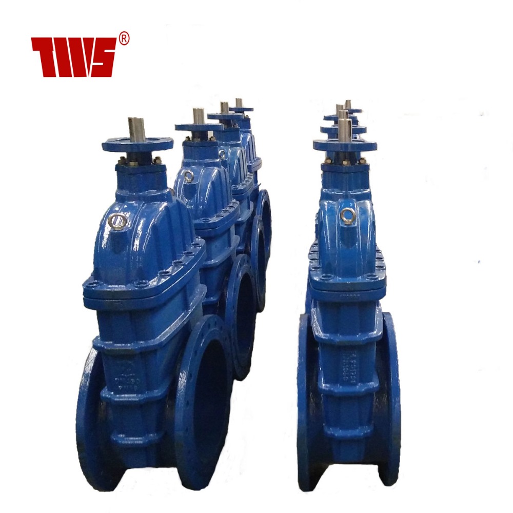 DN 65-DN900 PN16 упругий сидячий неподъемный запорный клапан