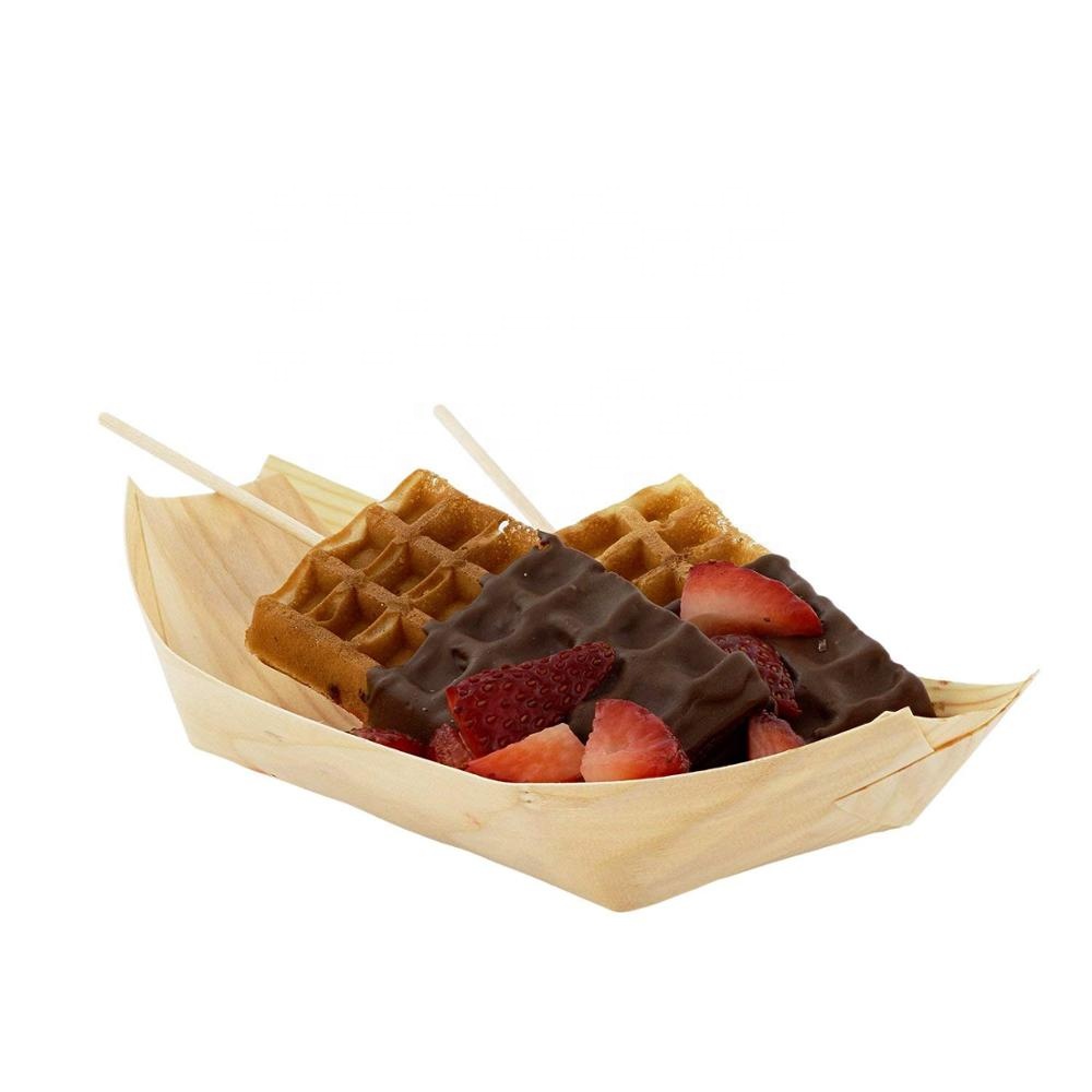 Wholesale Disposable Sushi Wooden Boat