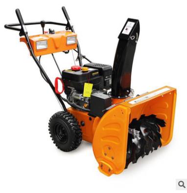 Бензин Самостоятельная ходьба рукой снимет Снег Sweeper в сочетании с снег thower и снега толкателя