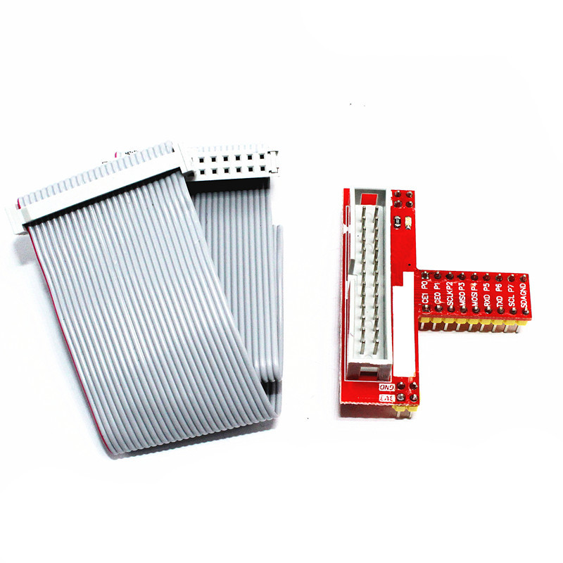 Наборы для творчества GPIO Raspberry PI (кабель + 400 контактных точек для хлеба + переходная пластина GPIO)