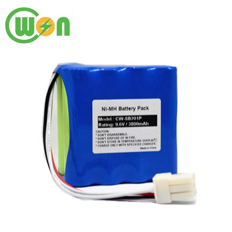 SB-201P Батарея NIMH 9,6 V 3800 mAh Замена для NIHON KOHDEN PVM-2700 PVM-2703 PVM-2701 SB201P