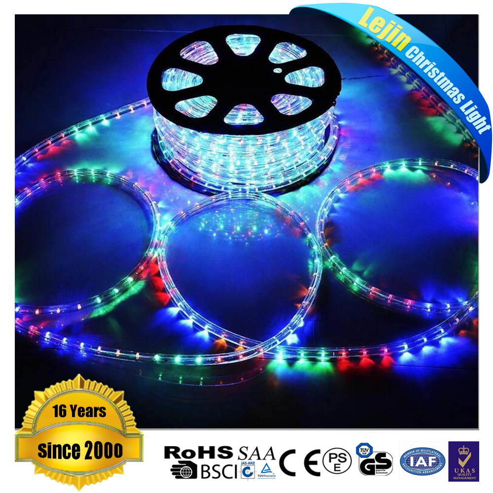 220 В свет изменение цвета led rope light