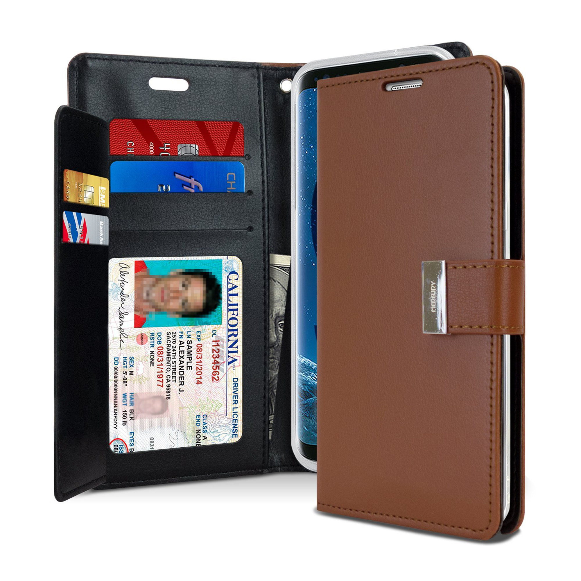 Кожаный чехол-кошелек GSCASE Rich Diary для Iphone 13, чехол Pro Max, флип-чехол для телефона