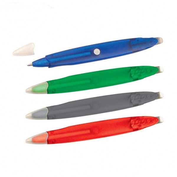 Hot selling cheap plastic stapler remover with ballpoint pen