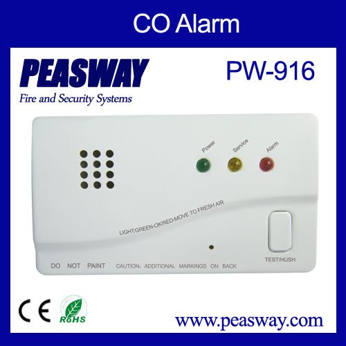 автономный CO детектор PEASWAY PW-916